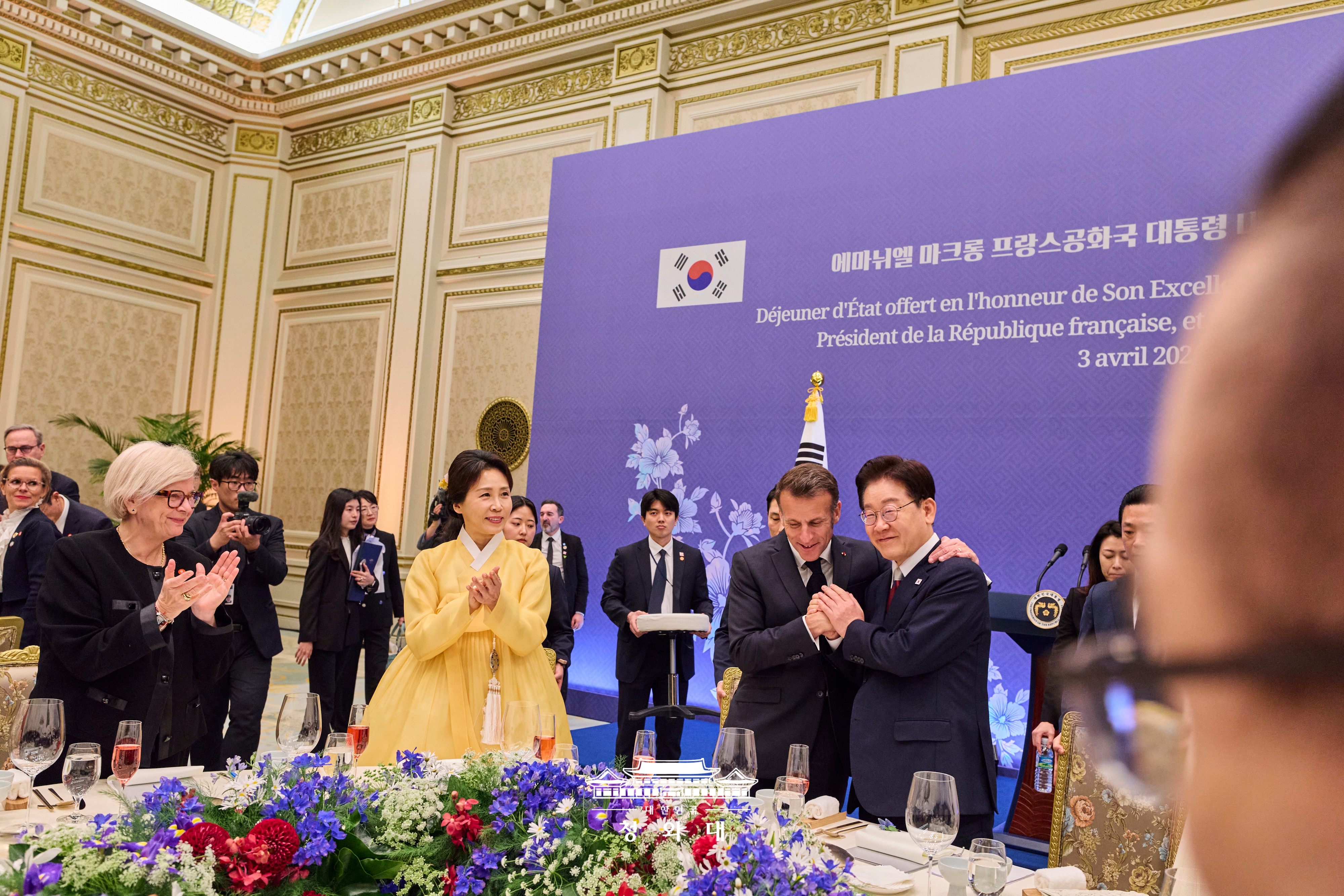 La K-pop s’invite à la visite d’État d’Emmanuel Macron en Corée du Sud